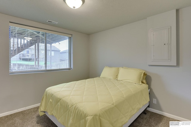 14562 Potter Cir, Bennington, NE 68007 - carpeted bedroom featuring electric panel and baseboards