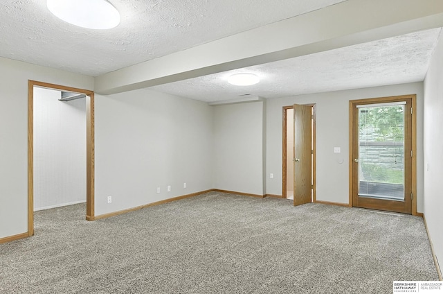 1422 N 155th Ave, Omaha, NE 68154 - unfurnished room with a textured ceiling and carpet