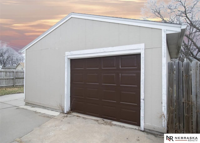 1548 E 5th St, Fremont, NE 68025 - view of detached garage