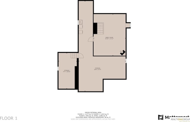 6024 Poppleton Ave, Omaha, NE 68106 - view of room layout