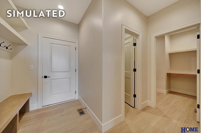 640 Eloise Ave, Lincoln, NE 68520 - mudroom with light wood finished floors and baseboards