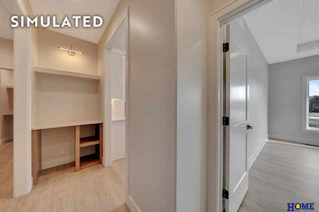 640 Eloise Ave, Lincoln, NE 68520 - hallway featuring wood finished floors