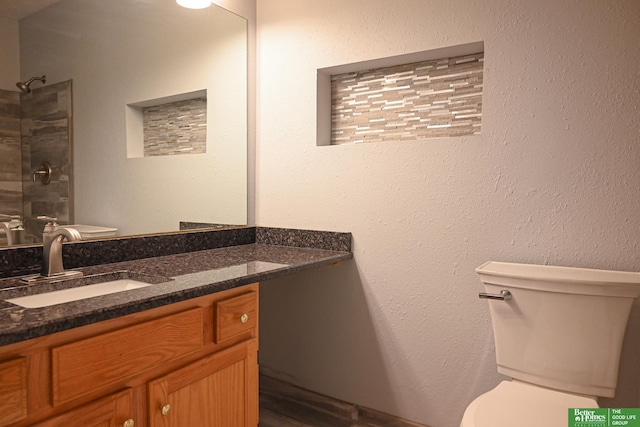 2412 Lewis And Clark Rd, Bellevue, NE 68123 - full bath featuring vanity and a tile shower