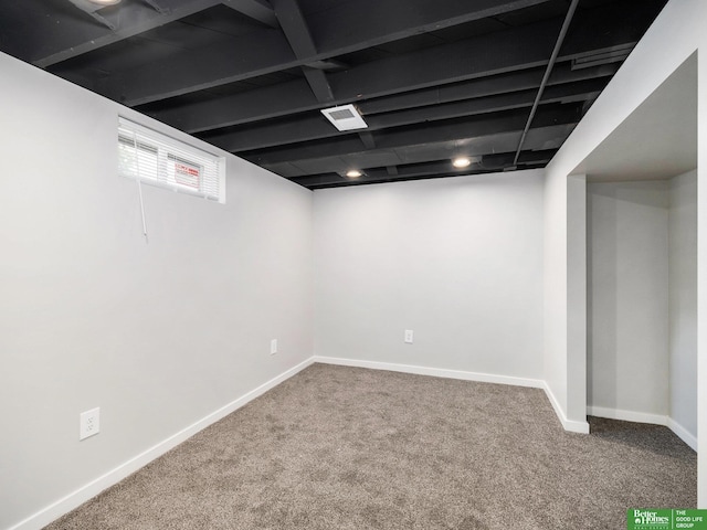 5075 Frances St, Omaha, NE 68106 - finished basement featuring carpet