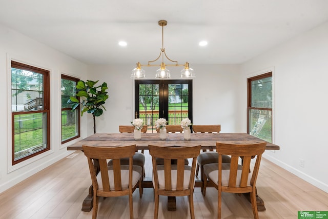 203 S 150th Cir, Omaha, NE 68154 - dining room with light wood finished floors and recessed lighting
