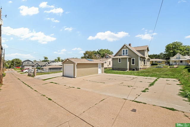 4516 S 33rd St, Omaha, NE 68107 - view of concrete road featuring a residential view