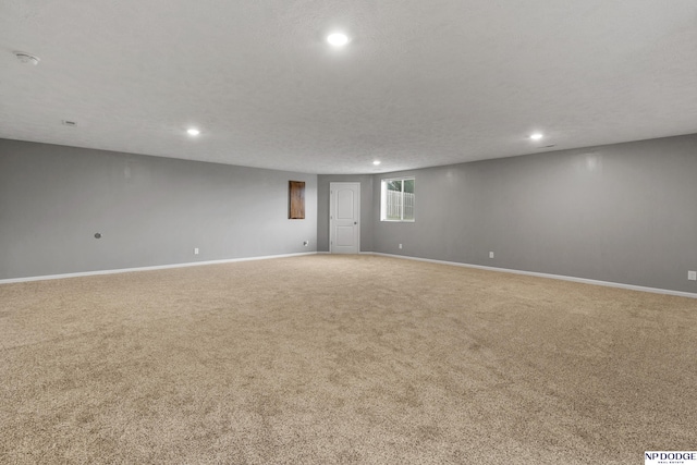 20709 Larimore Ave, Elkhorn, NE 68022 - carpeted empty room featuring recessed lighting and a smoke detector