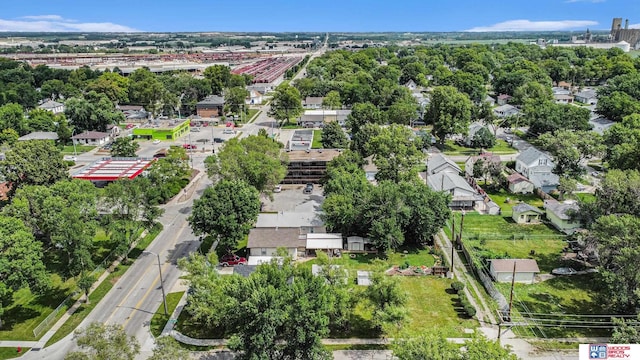 4308 N 70th St, Lincoln, NE 68507 - aerial view of a tree filled landscape