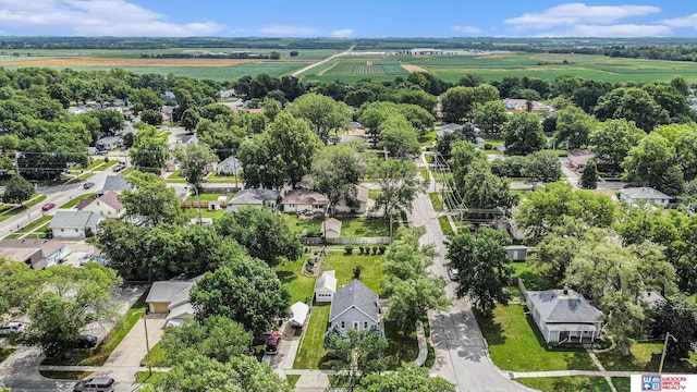 4308 N 70th St, Lincoln, NE 68507 - aerial view of sparsely populated area featuring nearby suburban area