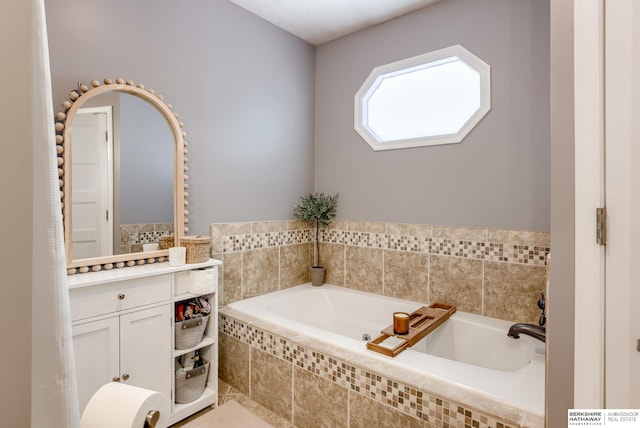 534 Piedmont Dr, Omaha, NE 68154 - bathroom with a bath and vanity