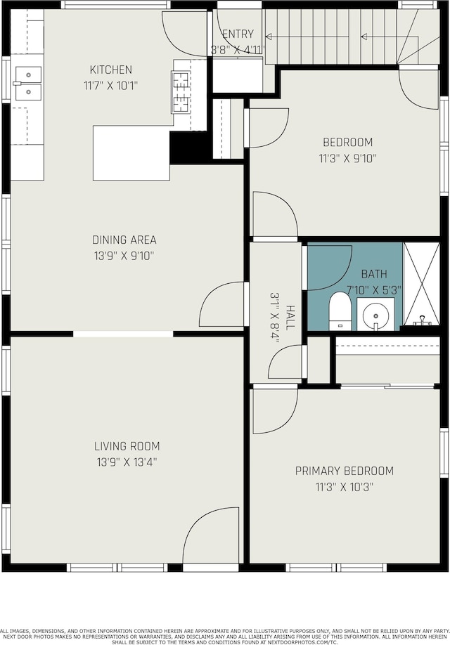 1422 S 52nd St, Omaha, NE 68106 - view of room layout