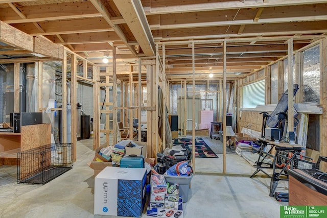 1608 Old Gaelic St, Bellevue, NE 68123 - view of below grade area