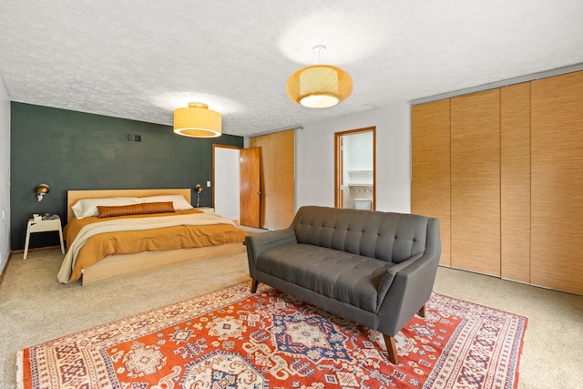 1133 S 96th St, Omaha, NE 68124 - carpeted bedroom featuring a textured ceiling