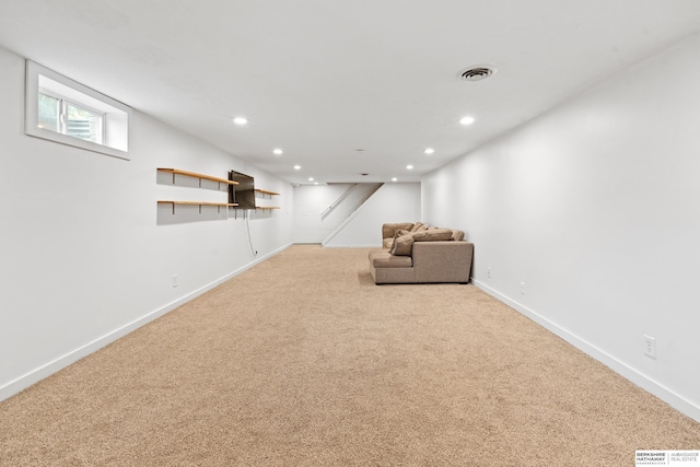 1133 S 96th St, Omaha, NE 68124 - unfurnished room with carpet floors and recessed lighting