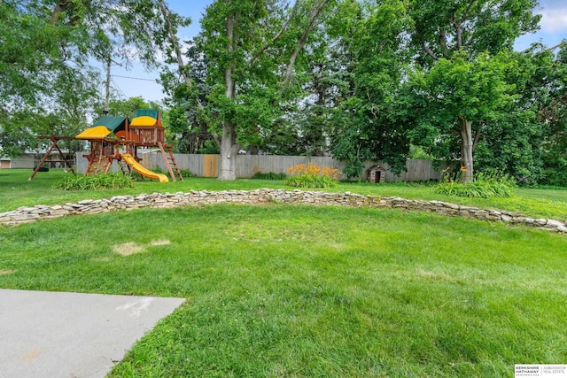 1133 S 96th St, Omaha, NE 68124 - view of yard featuring a playground