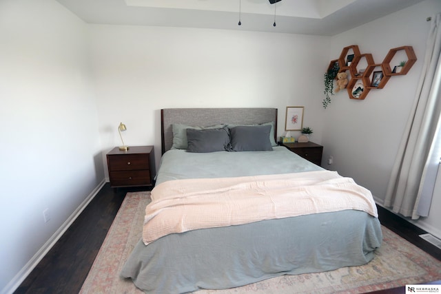 13719 S 43rd Ave, Bellevue, NE 68123 - bedroom featuring wood finished floors and baseboards