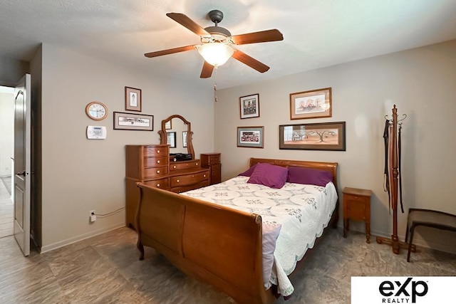 2611 N 189th St, Elkhorn, NE 68022 - bedroom featuring ceiling fan and baseboards