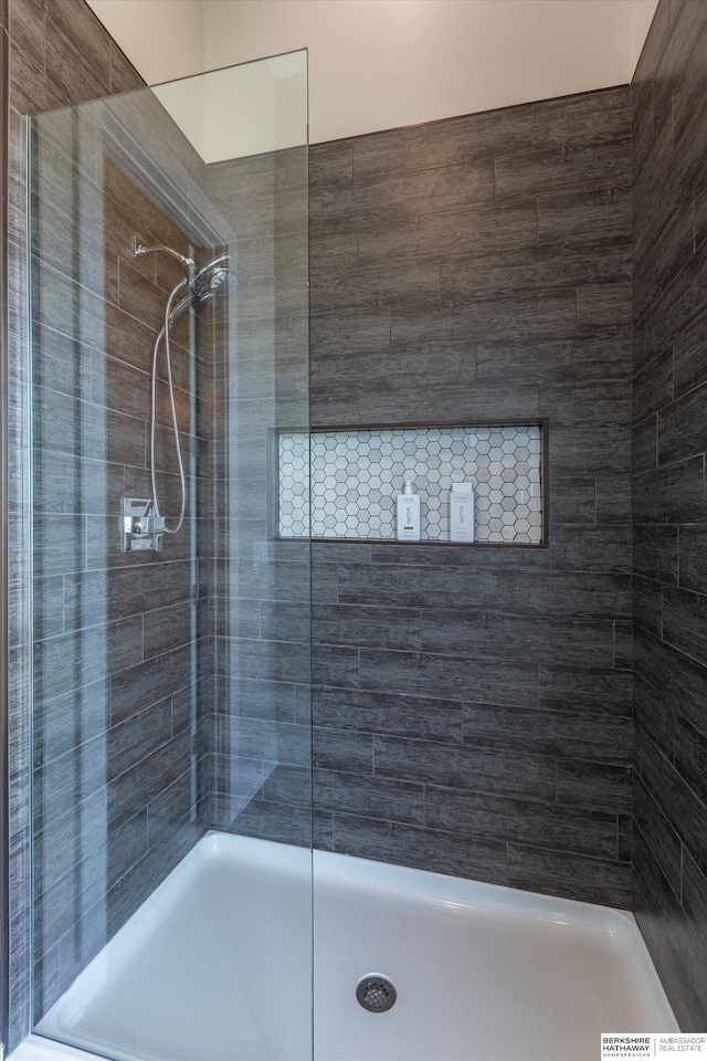 6217 N 295th St, Valley, NE 68064 - full bath featuring a tile shower