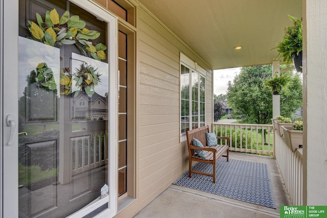 19311 Josephine St, Gretna, NE 68028 - view of covered porch