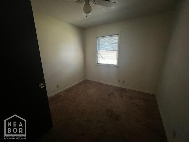 1508 N Easy St, Jonesboro, AR 72401 - unfurnished room with a ceiling fan and baseboards