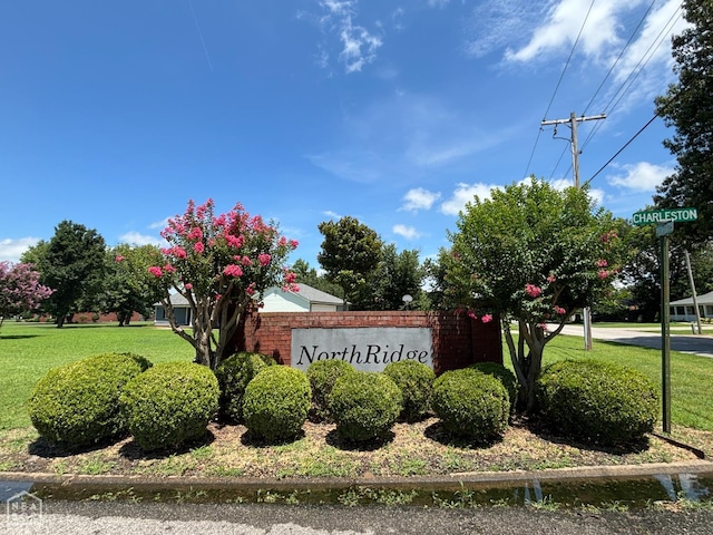 100 Charleston Dr, Walnut Ridge, AR 72476 - community sign featuring a lawn