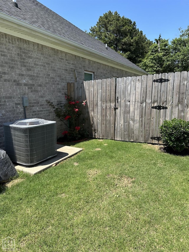 105 Brayden Ln, Brookland, AR 72417 - view of yard with cooling unit