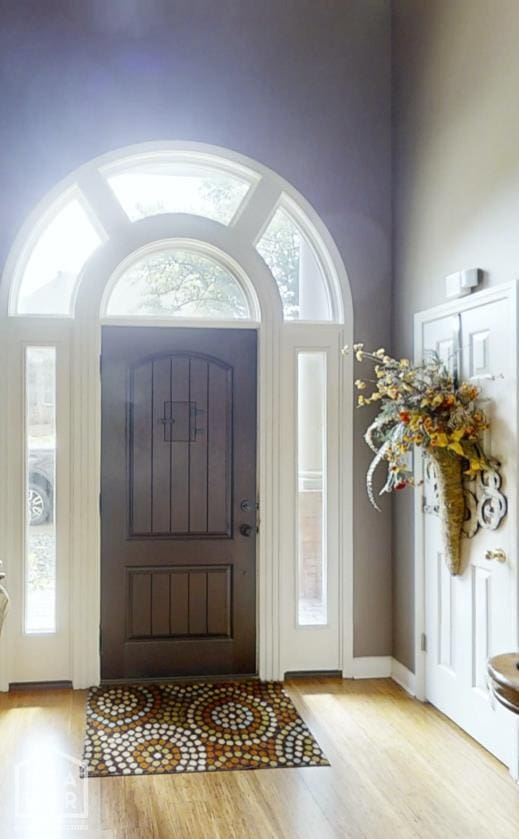 3102 Sara Creek Dr, Jonesboro, AR 72401 - foyer featuring wood finished floors and a high ceiling