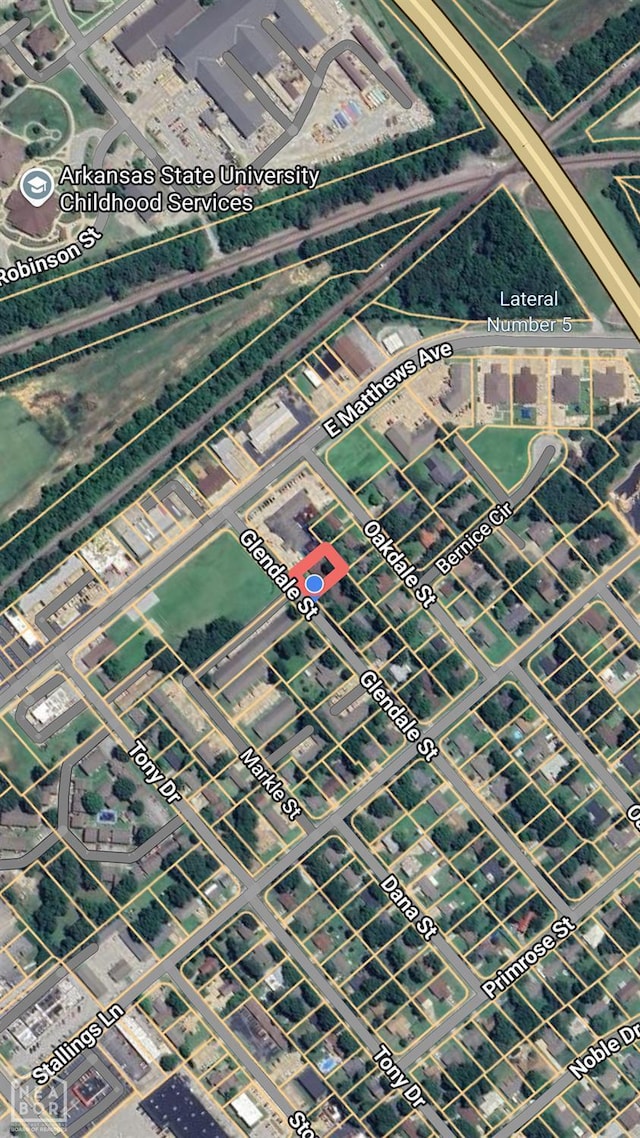 812 Glendale St, Jonesboro, AR 72401 - map / location