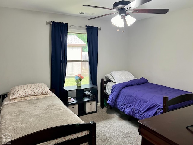 5204 Bridger Park Ct, Jonesboro, AR 72405 - bedroom with carpet floors and ceiling fan