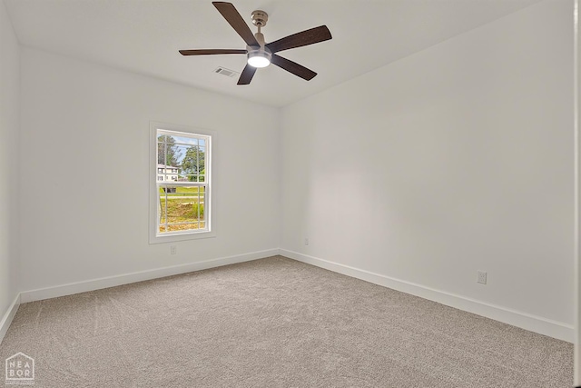 610 Airport Rd, Jonesboro, AR 72405 - carpeted empty room featuring baseboards and ceiling fan