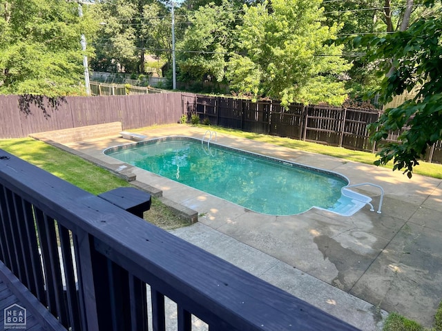 1804 Deerwood Dr, Jonesboro, AR 72404 - view of pool featuring a fenced backyard and a patio area