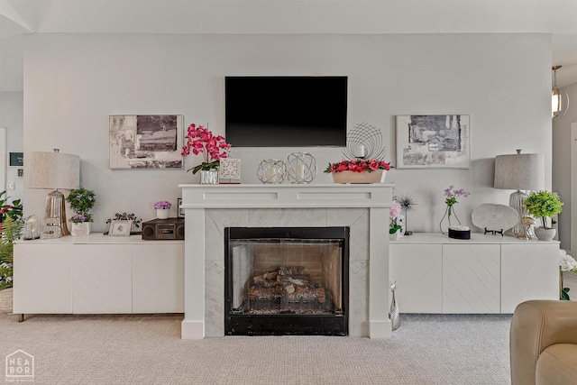 1502 S 30th St S, Paragould, AR 72450 - carpeted living room with a fireplace