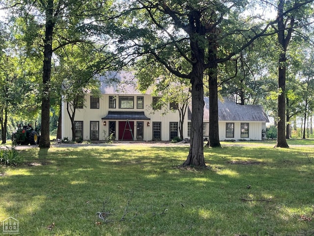 177 S Oak, Burdette, AR 72321 - view of front of house featuring a front lawn