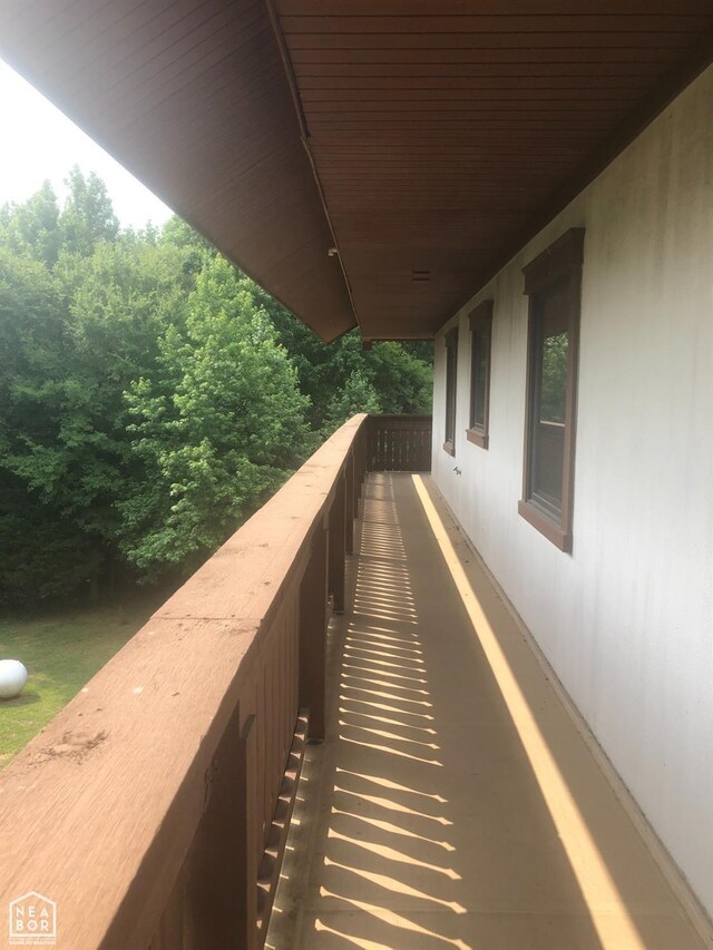  - view of balcony