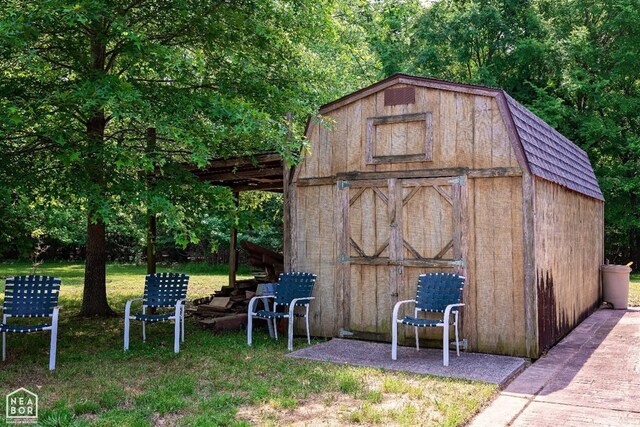  - view of shed