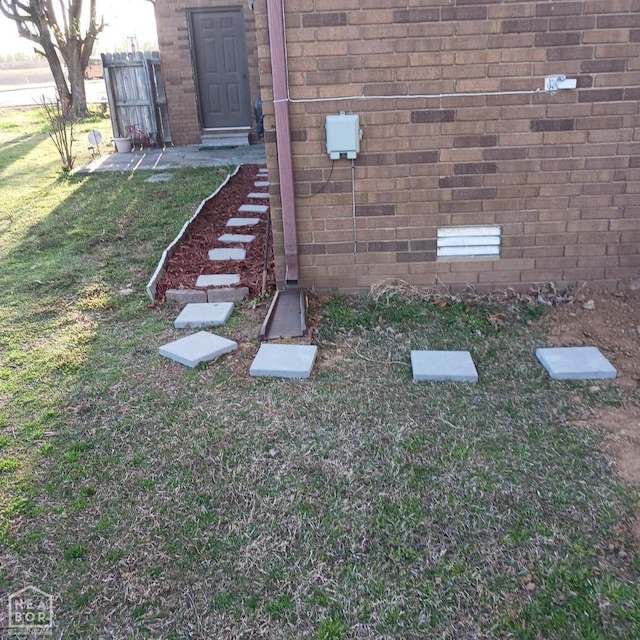 details with brick siding