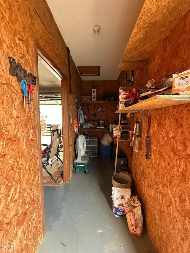 view of storage