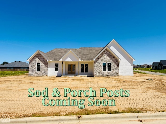 1405 S 31st St, Paragould, AR 72450 - view of front of house featuring stone siding