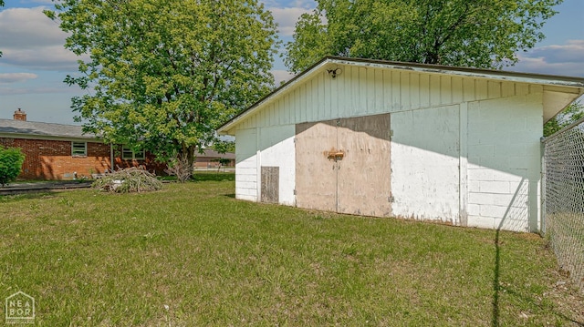 view of outbuilding featuring an outbuilding