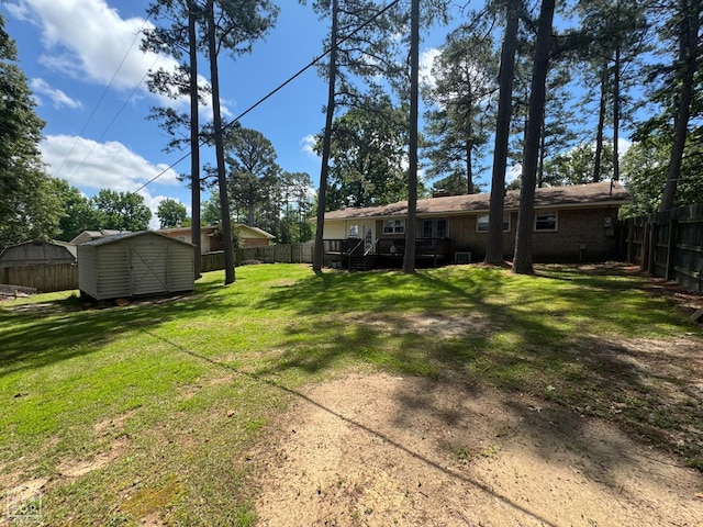 900 Sycamore Cv, Jonesboro, AR 72404 - view of yard with a shed and an outdoor structure
