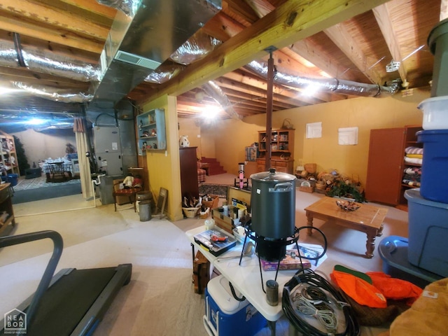 2590 W N St, Piggott, AR 72454 - view of unfinished basement