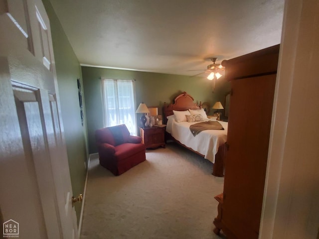 2590 W N St, Piggott, AR 72454 - carpeted bedroom with ceiling fan