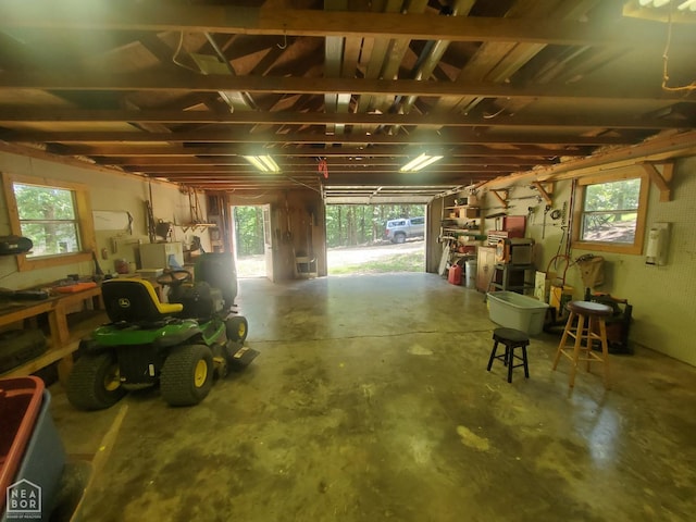 2590 W N St, Piggott, AR 72454 - garage featuring a workshop area