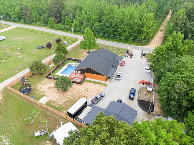 drone / aerial view