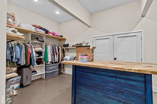 view of spacious closet