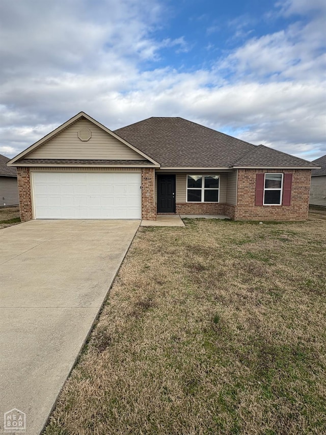 3804 Churchill Dr, Jonesboro, AR 72404 - single story home with brick siding, an attached garage, and driveway