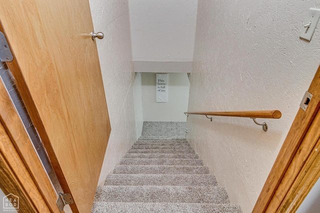 330 Greene 730th Rd, Paragould, AR 72450 - stairs featuring a textured wall