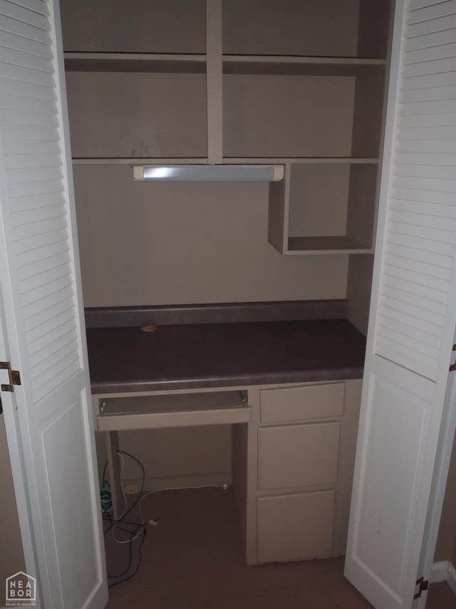 1201 Nancy Ave, Newport, AR 72112 - unfurnished office with built in desk