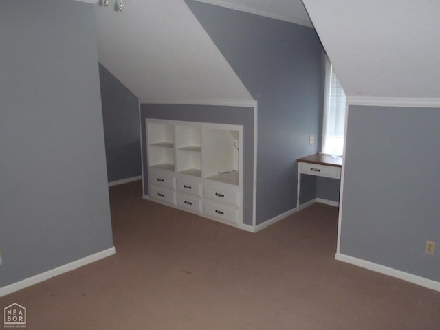 1201 Nancy Ave, Newport, AR 72112 - bonus room with carpet floors, lofted ceiling, and built in shelves