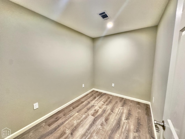 377 N 3rd St, Black Rock, AR 72415 - unfurnished room with wood finished floors and baseboards